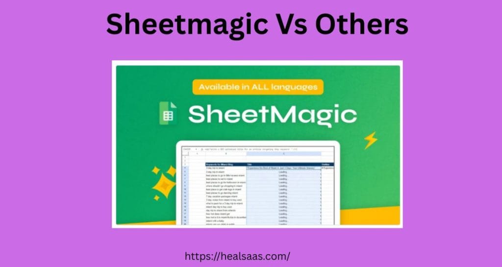 Sheetmagic Vs Others